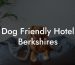 Dog Friendly Hotel Berkshires