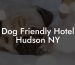 Dog Friendly Hotel Hudson NY