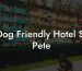 Dog Friendly Hotel St Pete