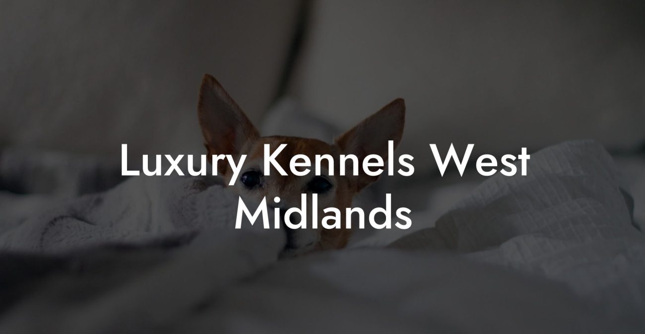 Luxury Kennels West Midlands