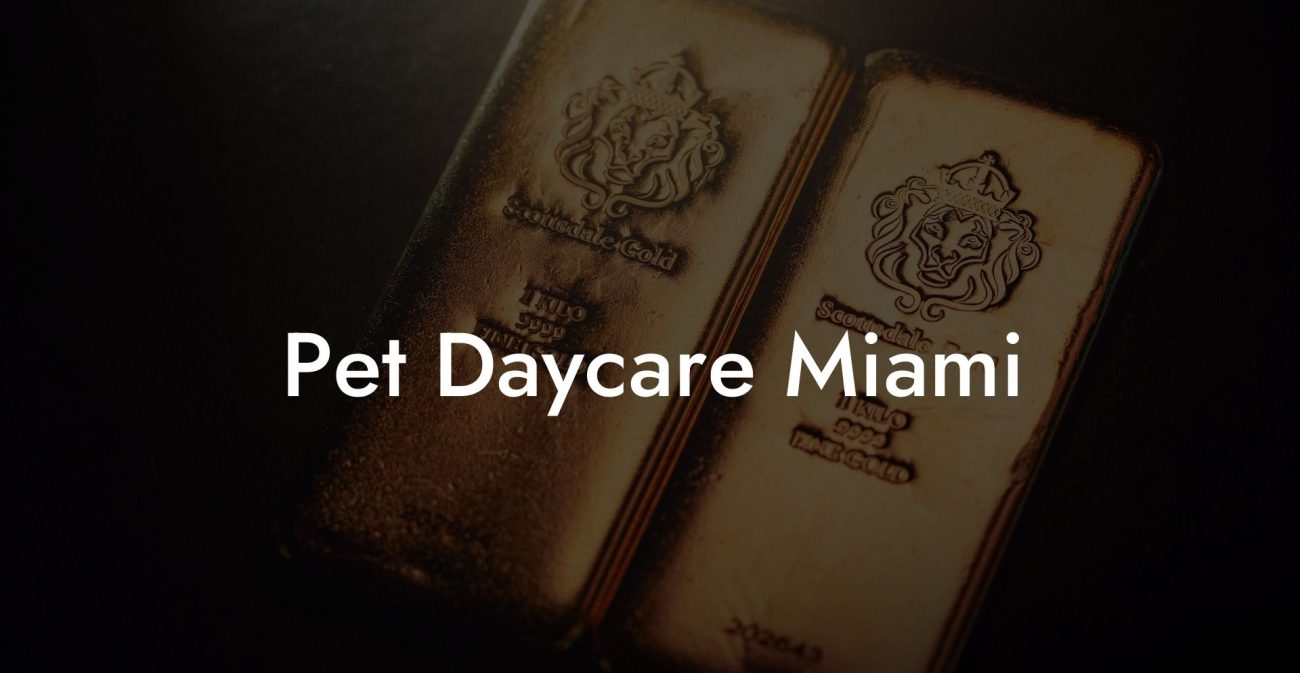 Pet Daycare Miami