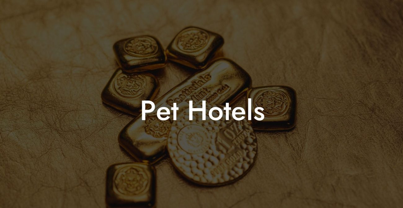 Pet Hotels