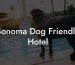 Sonoma Dog Friendly Hotel